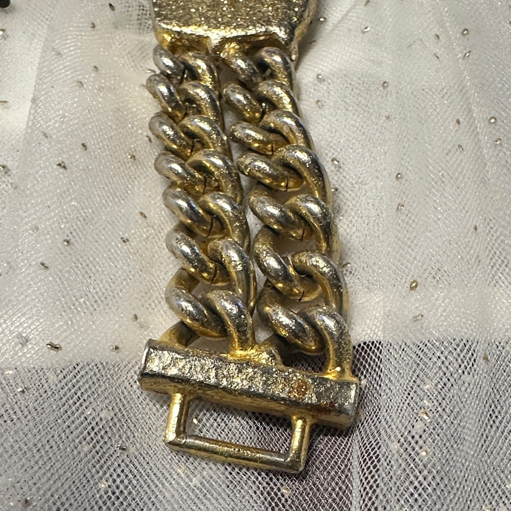 Miami Cuban Link ID bracelet (Heavy)little wear and tear - Picture 8 of 17